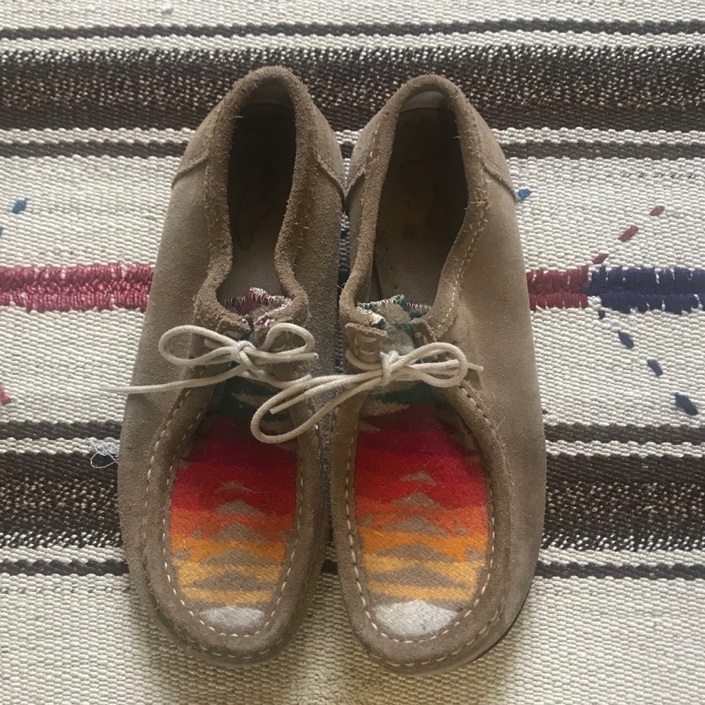 Wool & Suede Boho Shoes